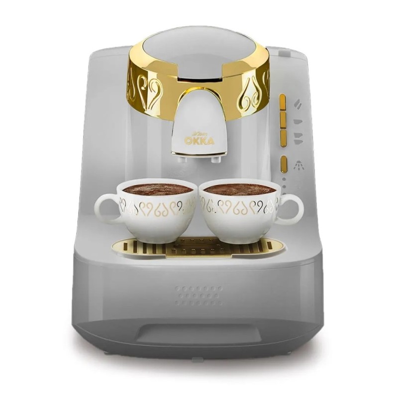 Arzum Okka Automatic Turkish Coffee Machine White Gold OK001-W 11002008