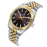 Beverly Hills Polo Club Stainless Steel Silver and Gold Watch for Men BP3018X.280