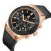 Beverly Hills Polo Club Leather Black Watch for Men BP3690X.451