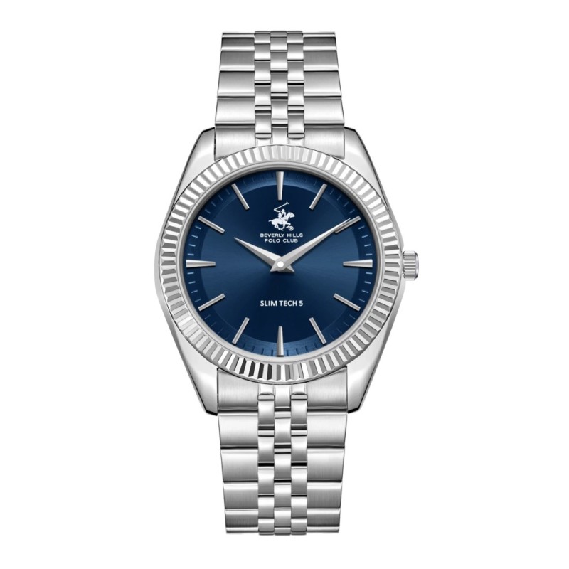 Beverly Hills Polo Club Stainless Steel Silver Watch for Men BP3830X.390