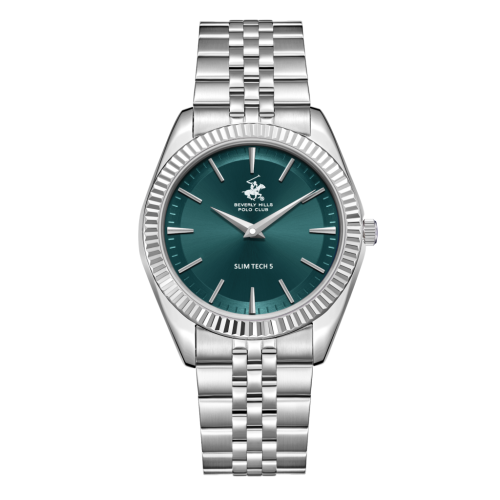 Beverly Hills Polo Club Stainless Steel Silver Watch for Men BP3830X.391