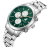 Beverly Hills Polo Club Stainless Steel Silver Watch Set for Men BP3861X.370