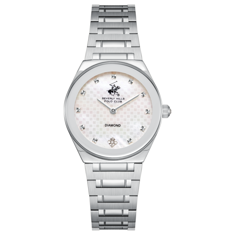 Beverly Hills Polo Club Stainless Steel Silver Watch for Women BP3866C.320