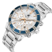 Beverly Hills Polo Club Stainless Steel Silver Watch for Men BP3869X.330