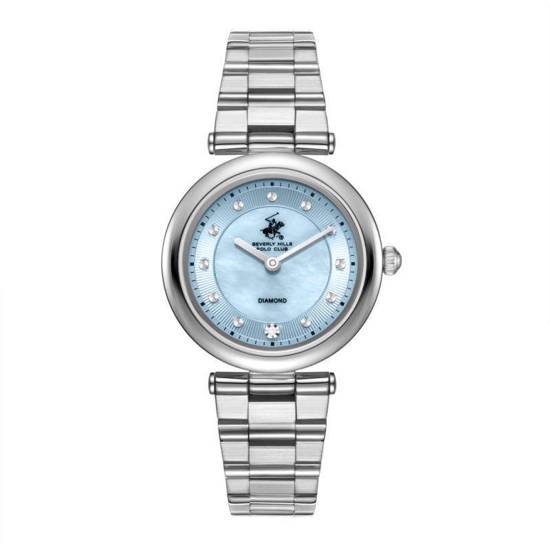 Beverly Hills Polo Club Stainless Steel Silver Watch for Women BP3870X.300