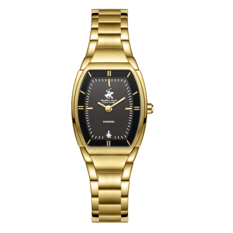 Beverly Hills Polo Club Stainless Steel Gold Watch for Women BP3877X.160