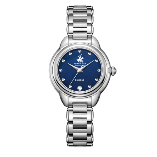 Beverly Hills Polo Club Stainless Steel Silver Watch for Women BP3883C.390