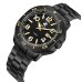 Beverly Hills Polo Club Stainless Steel Black Watch for Men BP3884X.660