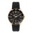 Lee Cooper Silicone Black Watch for Men LC07361.451