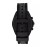 Lee Cooper Silicone Black Watch for Men LC07527.066
