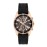 Lee Cooper Silicone Black Watch for Men LC07527.461