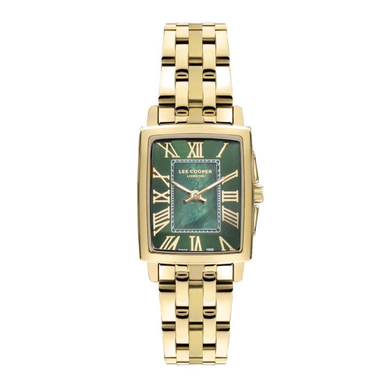 Lee Cooper Stainless Steel Gold Watch for Women LC07940.170