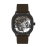 Lee Cooper Silicone Brown Watch for Men LC07973.652