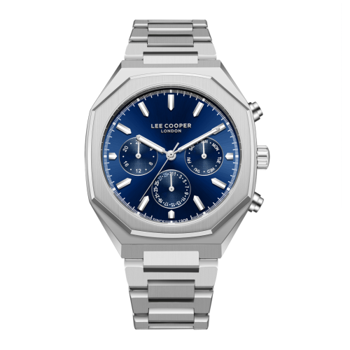 Lee Cooper Stainless Steel Silver Watch for Men LC08045.390