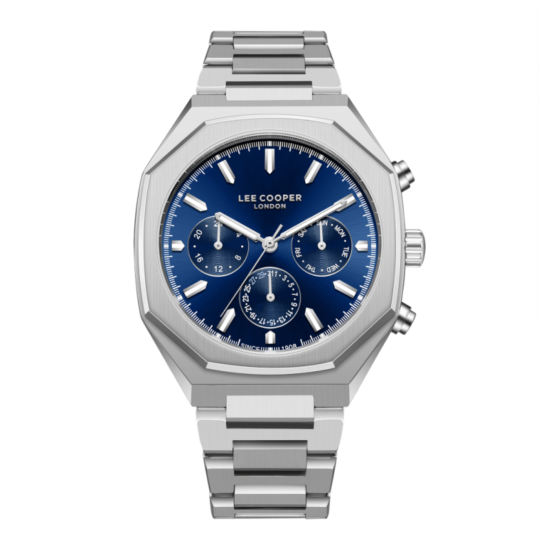 Lee Cooper Stainless Steel Silver Watch for Men LC08045.390