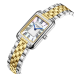 Lee Cooper Stainless Steel Silver and Gold Watch for Women LC08135.220