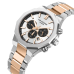 Lee Cooper Stainless Steel Silver and Rose Gold Watch for Men LC08218.530