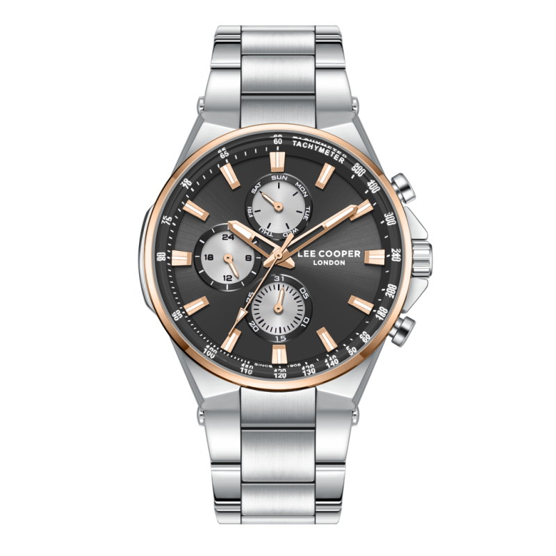 Lee Cooper Stainless Steel Silver Watch for Men LC08219.550