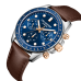 Lee Cooper Leather Brown Watch for Men LC08233.392