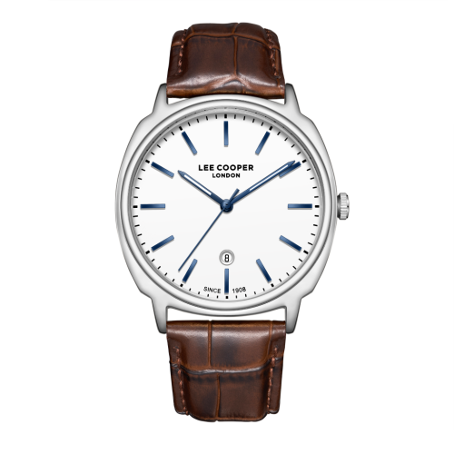 Lee Cooper Leather Brown Watch for Men LC08248.332