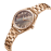 Lee Cooper Stainless Steel Rose Gold Watch for Women LC08265.440