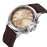 Lee Cooper Silicone Brown Watch for Men LC08267.332