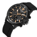 Lee Cooper Silicone Black Watch for Men LC08267.651