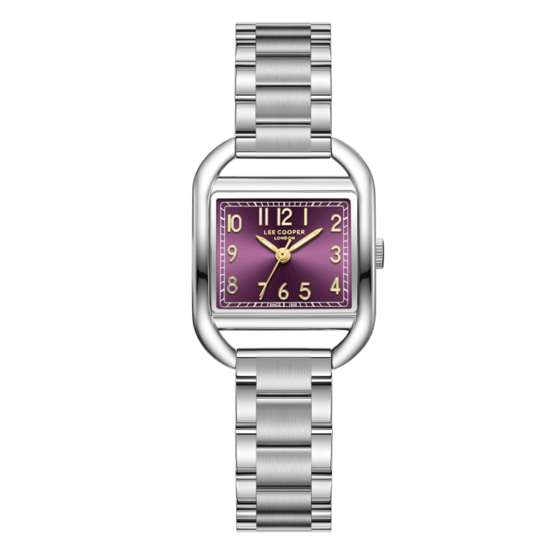 Lee Cooper Stainless Steel Silver Watch for Women LC08274.380