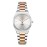 Lee Cooper Stainless Steel Silver and Rose Gold Watch for Women LC08276.530