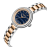 Lee Cooper Stainless Steel Silver and Rose Gold Watch for Women LC08279.590