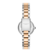Lee Cooper Stainless Steel Silver and Rose Gold Watch for Women LC08279.590