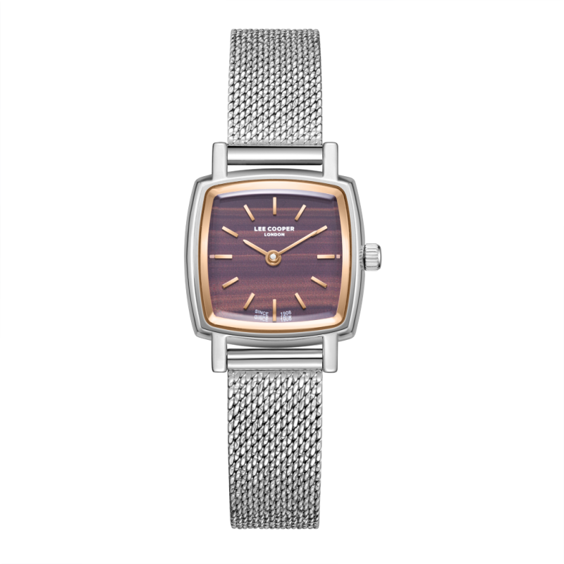 Lee Cooper Stainless Steel Silver Watch for Women LC08280.540