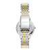 Lee Cooper Stainless Steel Silver and Gold Watch for Women LC08287.270