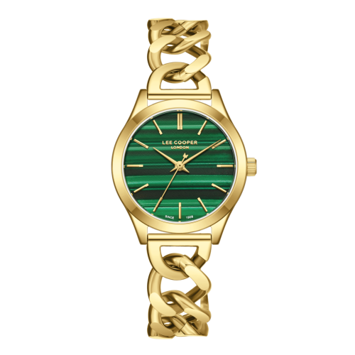 Lee Cooper Stainless Steel Gold Watch for Women LC08291.170