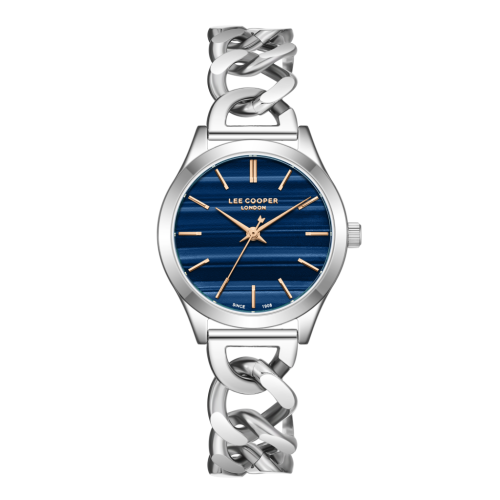 Lee Cooper Stainless Steel Silver Watch for Women LC08291.390