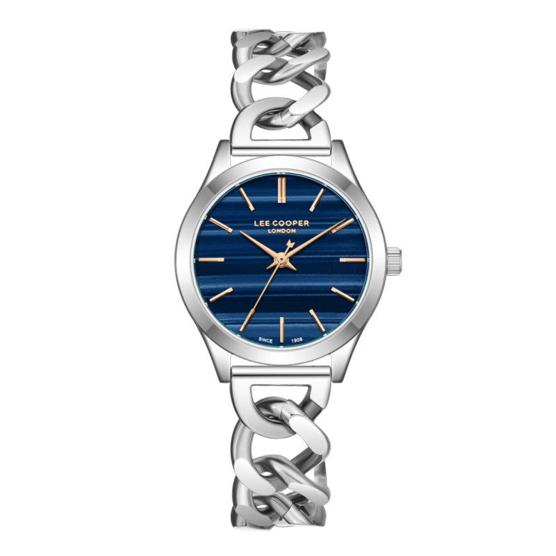 Lee Cooper Stainless Steel Silver Watch for Women LC08291.390