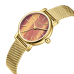Lee Cooper Mesh Band Gold Watch for Women LC08292.140