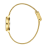 Lee Cooper Mesh Band Gold Watch for Women LC08292.140