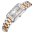 Lee Cooper Stainless Steel Silver and Rose Gold Watch for Women LC08300.530