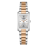 Lee Cooper Stainless Steel Silver and Rose Gold Watch for Women LC08300.530