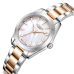 Lee Cooper Stainless Steel Silver and Rose Gold Watch for Women LC08302.520