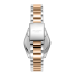 Lee Cooper Stainless Steel Silver and Rose Gold Watch for Women LC08302.520