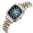 Lee Cooper Stainless Steel Silver and Gold Watch for Women LC08307.270