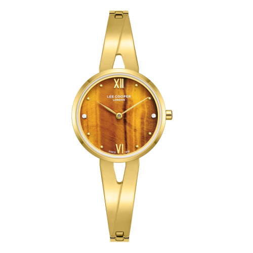 Lee Cooper Stainless Steel Gold Watch for Women LC08308.140