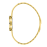 Lee Cooper Stainless Steel Gold Watch for Women LC08308.170