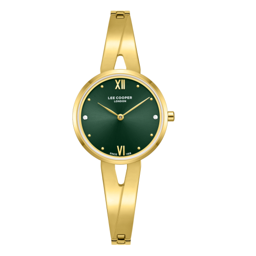 Lee Cooper Stainless Steel Gold Watch for Women LC08308.170