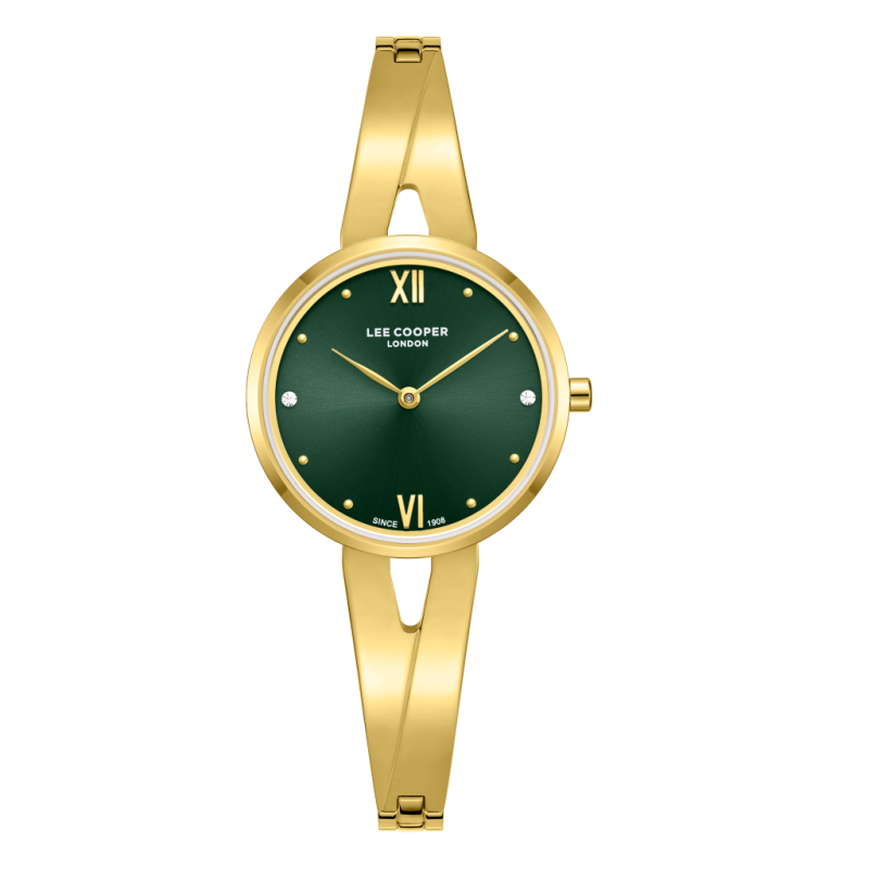 Lee Cooper Stainless Steel Gold Watch for Women LC08308.170