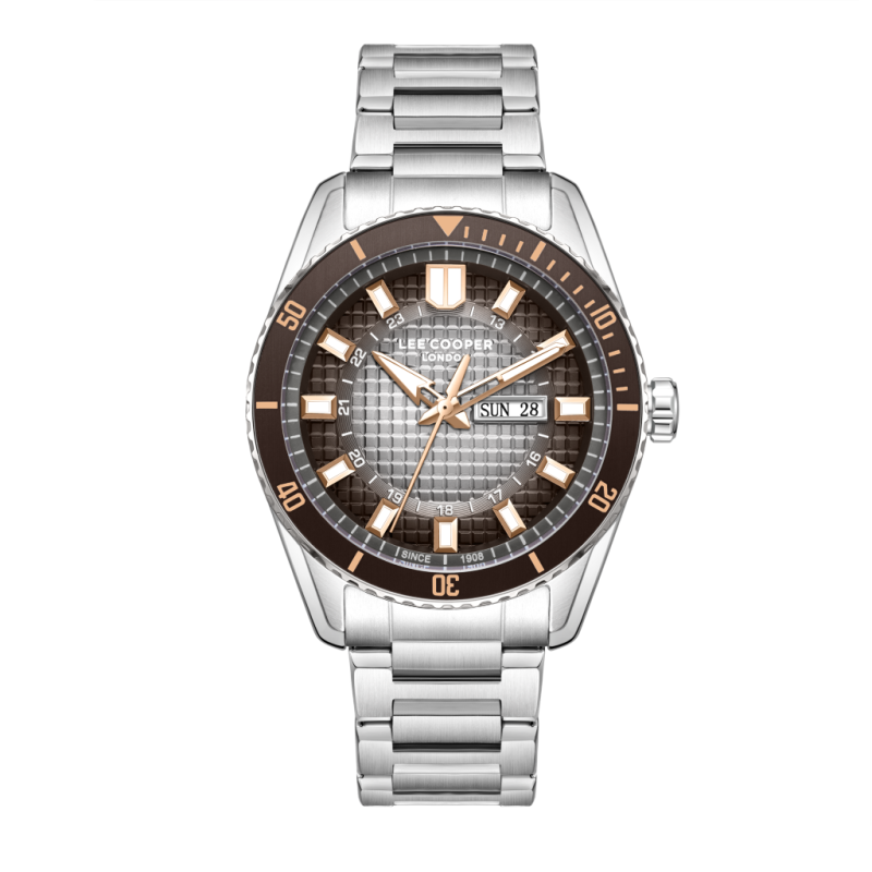 Lee Cooper Stainless Steel Silver Watch for Men LC08314.360