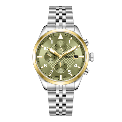 Lee Cooper Stainless Steel Silver Watch for Men LC08318.170