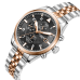 Lee Cooper Stainless Steel Silver and Rose Gold Watch for Men LC08318.560
